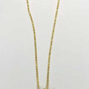 Handmade Upcycled Vintage Brooch Medallion Necklace Gold Tone 50cm